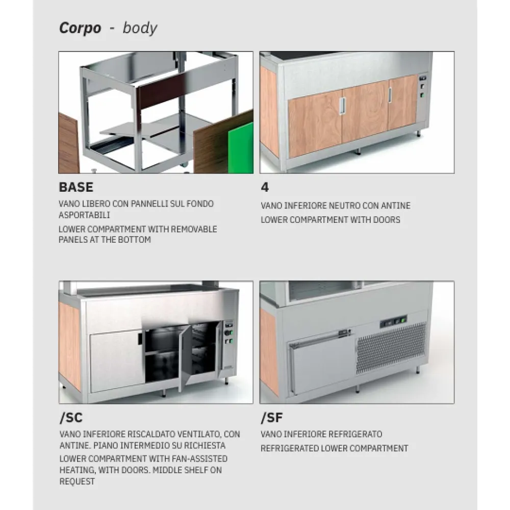 REFRIGERATED BUFFET OMNIA 3R